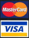 Vi tar Mastercard och Visa