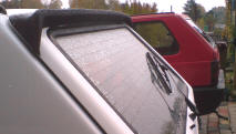 12.10.2008 Spoiler monterad. Snyggt!